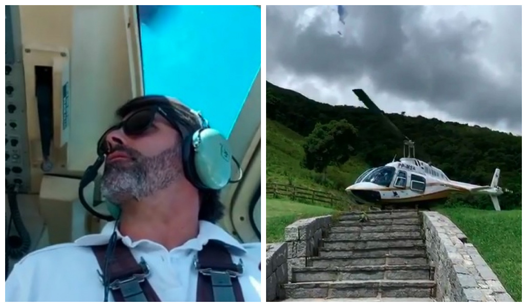 Eurico Azevedo: piloto morreu após queda de helicóptero em Angra dos Reis na sexta (11)