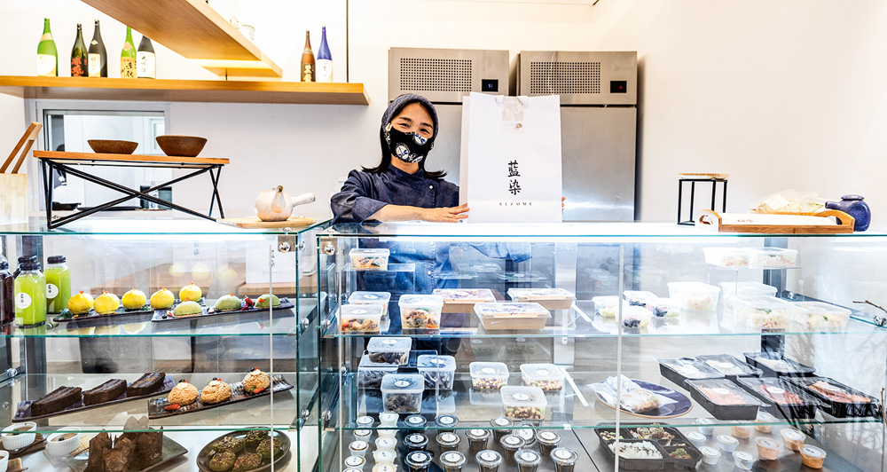 Chef Telma Shiraishi: na nova lojinha do Aizomê
