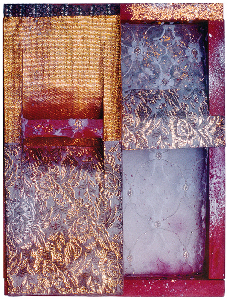 No princípio, eram os tecidos: obra sem título, de 1981, traz as iniciais da artista. Não faz parte da megaexposição.