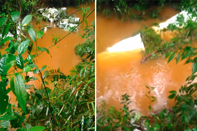Imagens de vídeo: avião caiu em área rural do Paraná