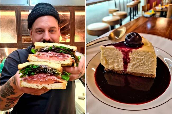 Holy Burger Porto Holy Burger Porto - sanduíche e cheesecake