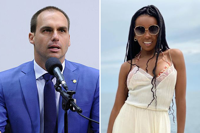 Eduardo Bolsonaro critica Thelma Assis, vencedora do BBB: “Hipocrisia”