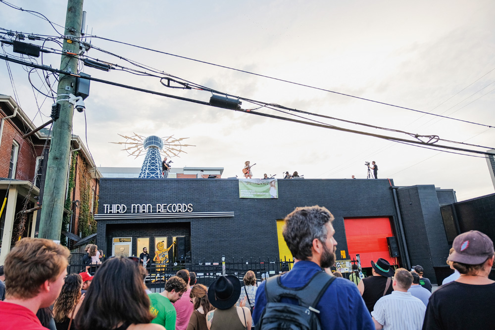 Margo Price Live From The Rooftop Faixada do Third Man Studios