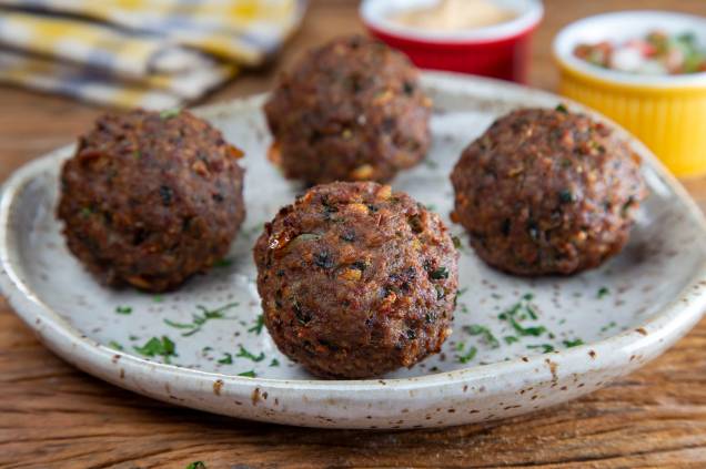 Bolinho de carne: com exterior crocante