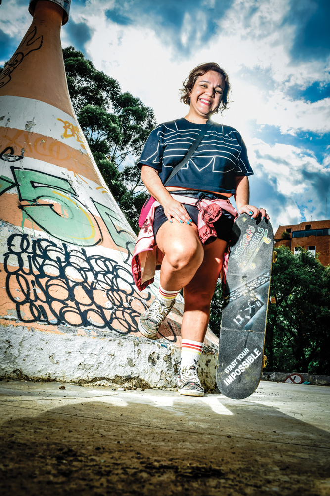 São Paulo 16 dezembro 2020Made PicchiFoto Alexandre Battibugli VSP Made Picchi posando para foto em pista de skate