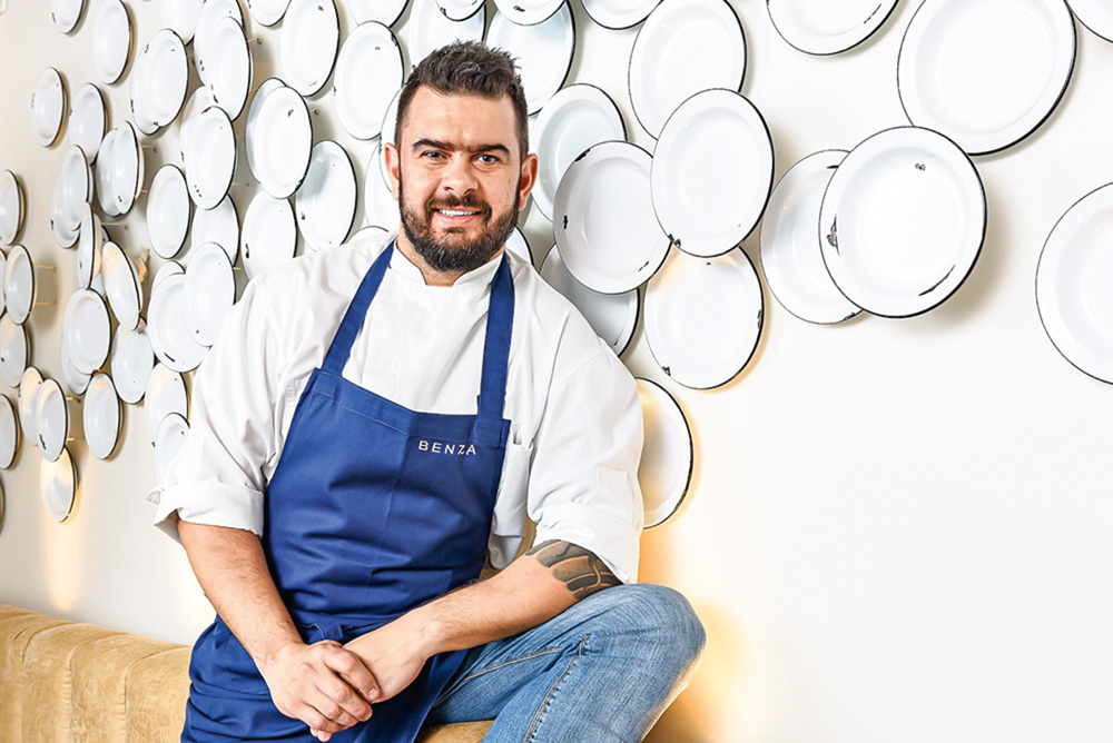 Pablo Oazen: vencedor do Masterchef de 2017 agora serve o menu campeão no Benza