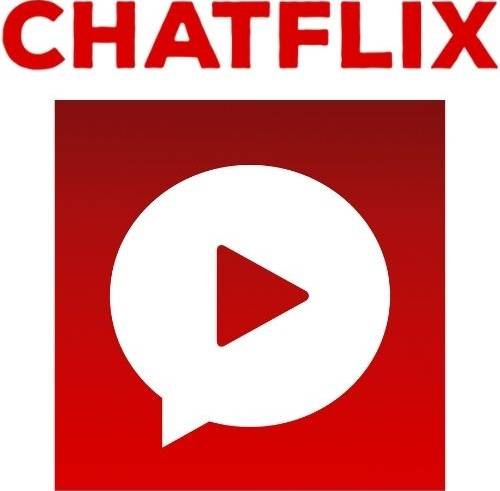 Logotipo Chatflix Logotipo Chatflix: aplicativo reúne histórias fictícias em formato de conversas virtuais.