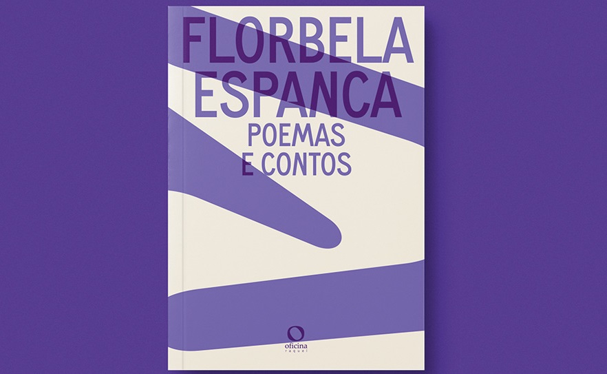 Imagem mostra o livro "Poemas e Contos", de Florbela Espanca