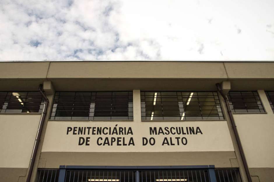 Fachada de penitenciária masculina de Capela do Alto, no interior de São Paulo.