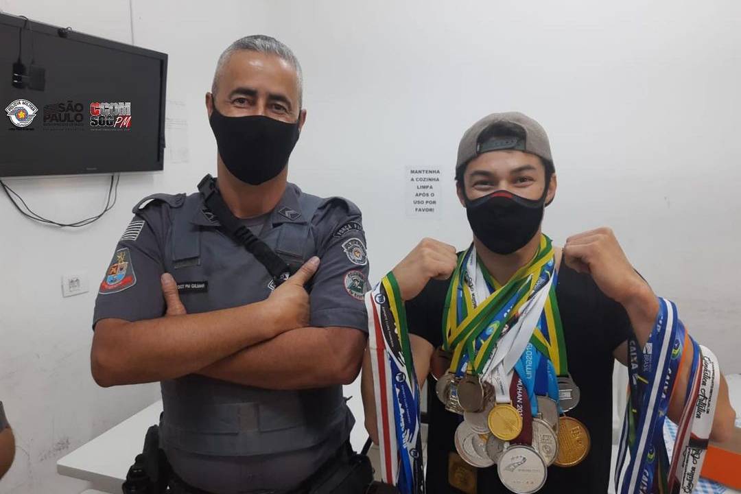 Medalhas recuperadas: Arthur Nory e PM