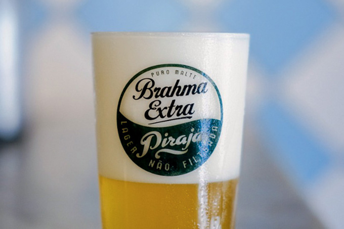 Brahma Extra Pirajá: puro malte produzido para a marca