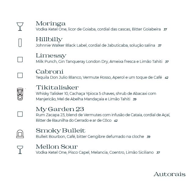 Menu – Santana Bar Menu - Santana Bar
