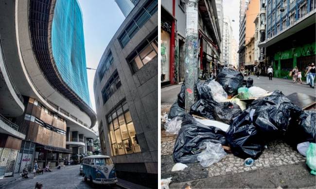 Castigado pela pandemia, Centro sofre com degradação e violência