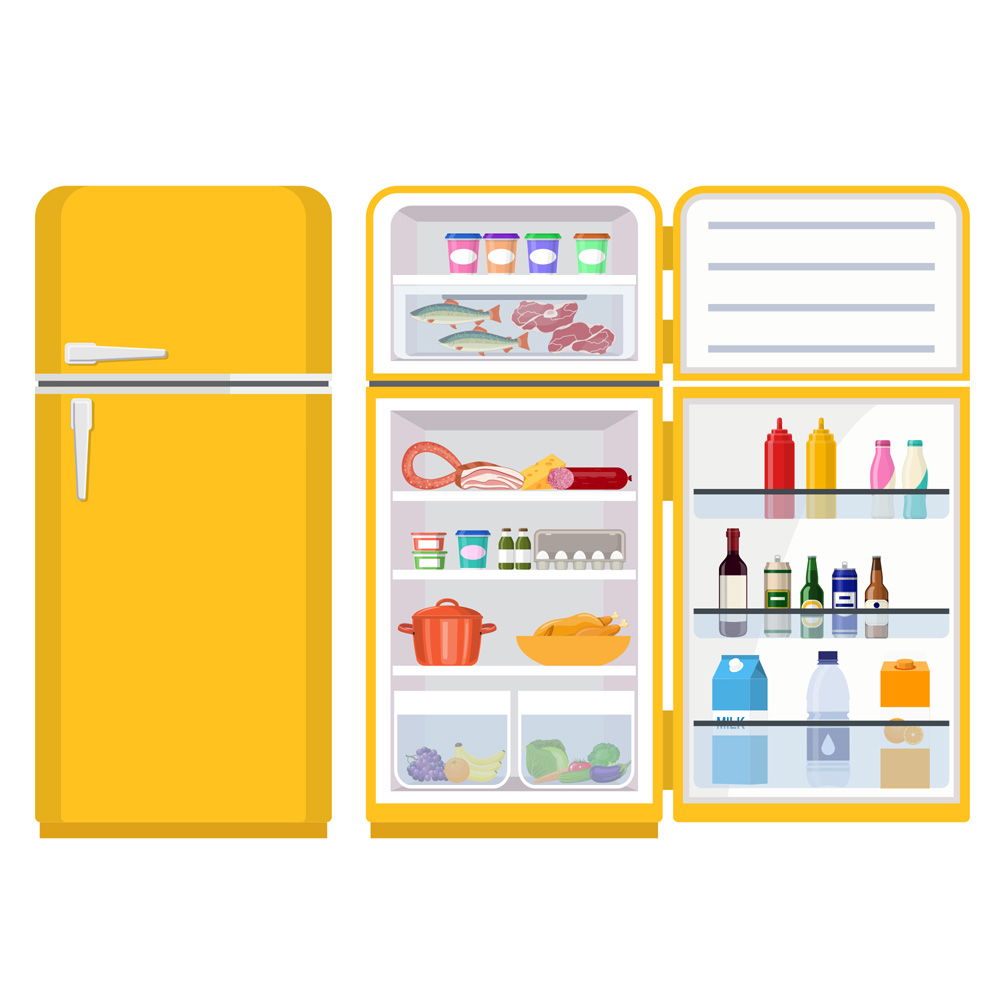 Com a geladeira em ordem, fica mais fácil evita desperdícios e começar aquela dieta.
