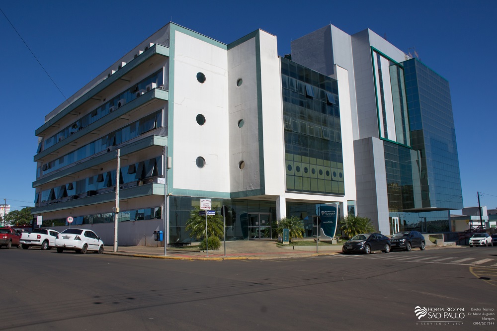 Fachada do Hospital Regional São Paulo