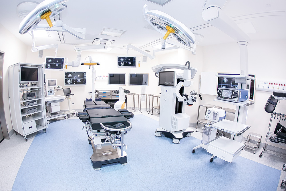 Sala de cirurgia do Vila Nova Star