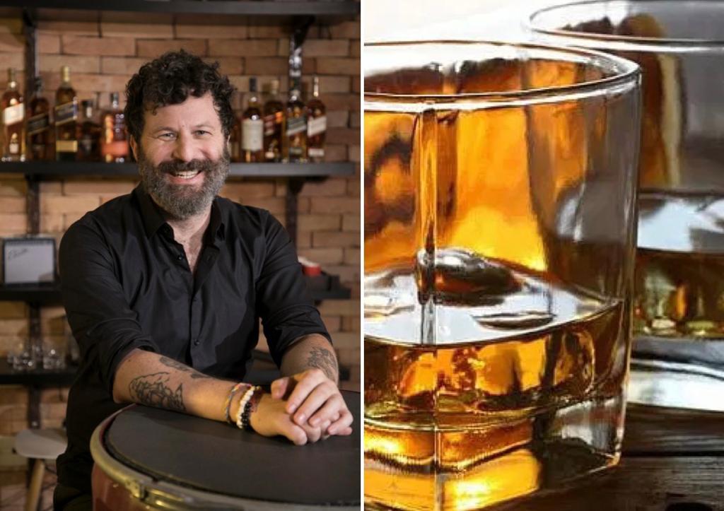 Bartender Ale D’Agostino dá curso on-line sobe uísques e seus drinques