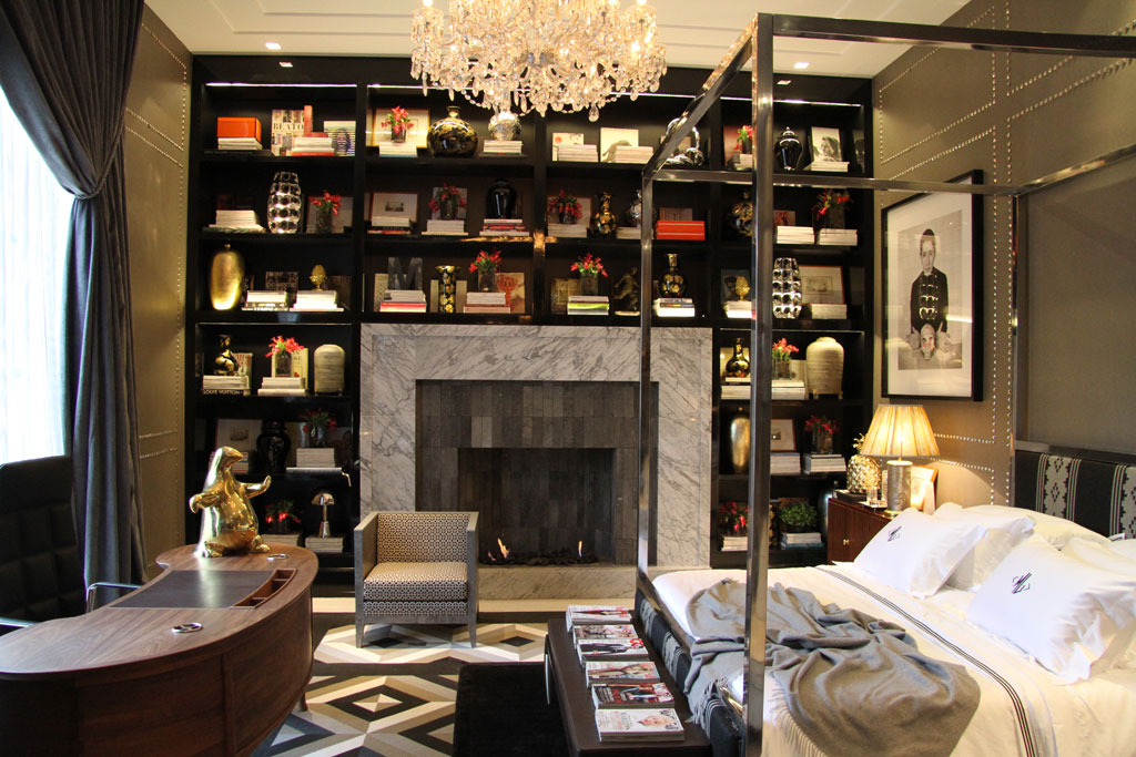 Su&iacute;te do Casal - Murilo Lomas. CASACOR S&atilde;o Paulo 2014.