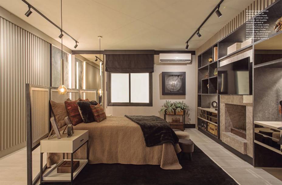 Suite Petra - Adriana Sborovsky e Diego P&aacute;ez. CASACOR Paraguai 2019.