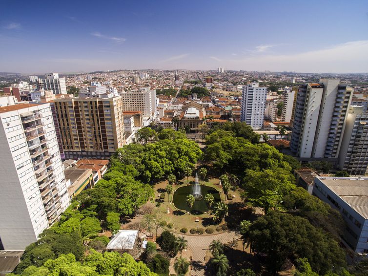 A cidade de Ribeirão Preto