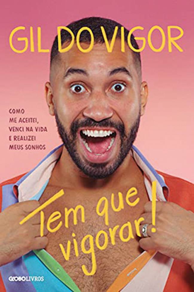 Capa do livro de Gil do Vigor com o escrito 