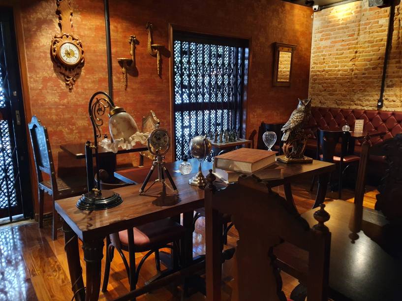 Salão inspirado na Grifinória Salão inspirado na Grifinória