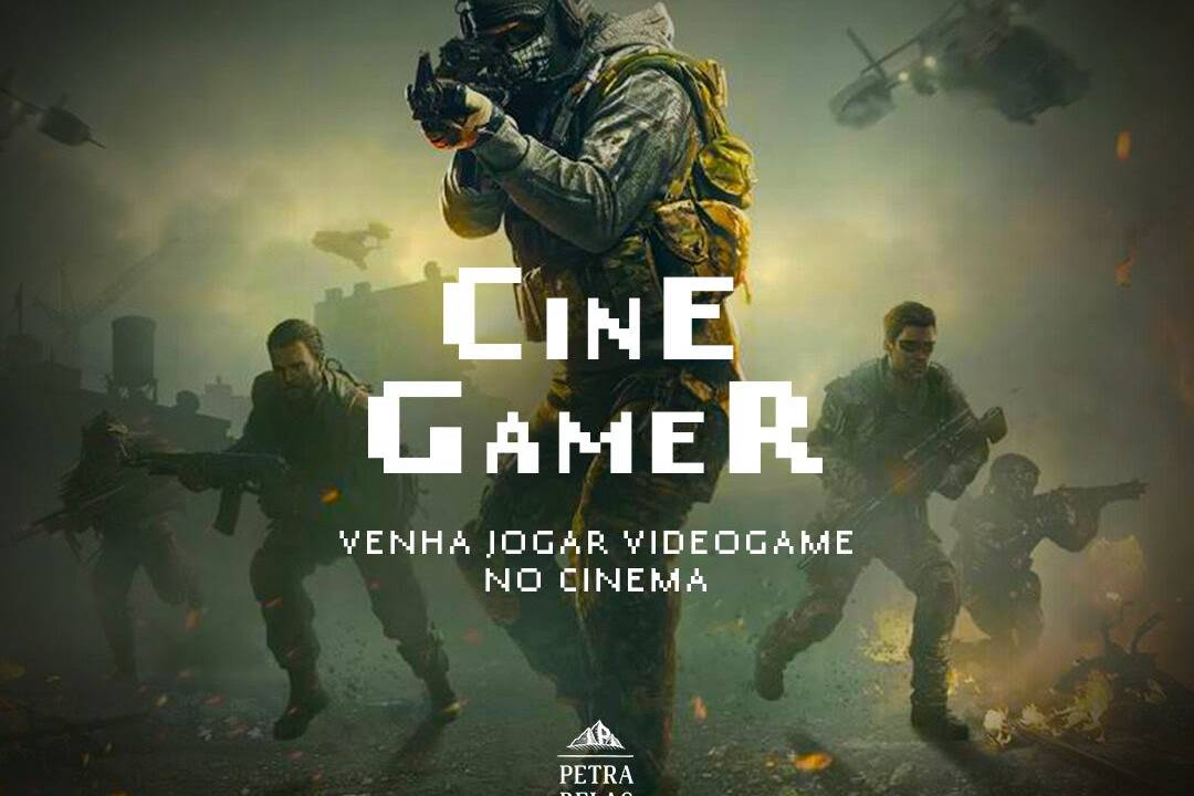 Petra Belas Artes: cinema organiza horários para crianças jogarem videogame em uma de suas salas