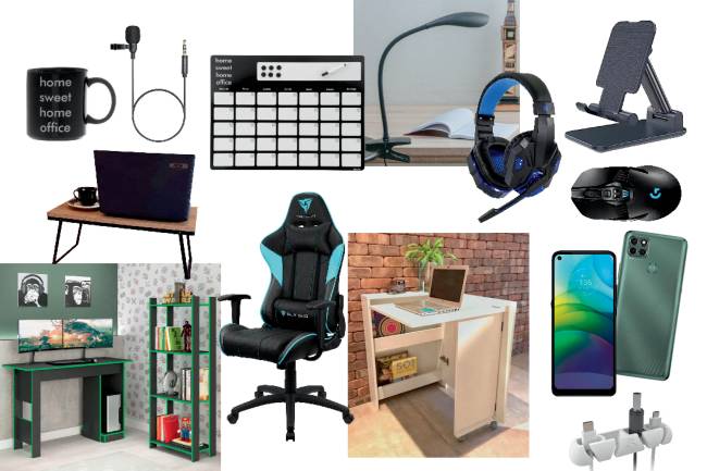 Cantinho funcional: itens úteis e práticos para incrementar o home office