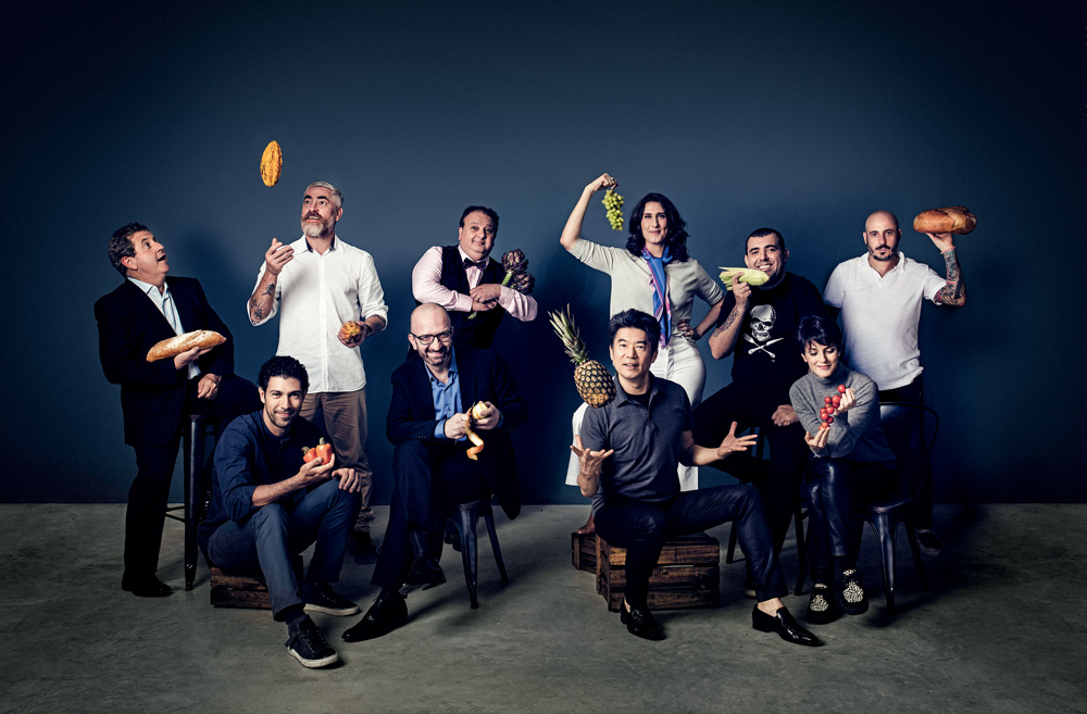 A imagem mostra os chefs que venceram a premiação anual do Comer e Beber em todas as edições do guia.
