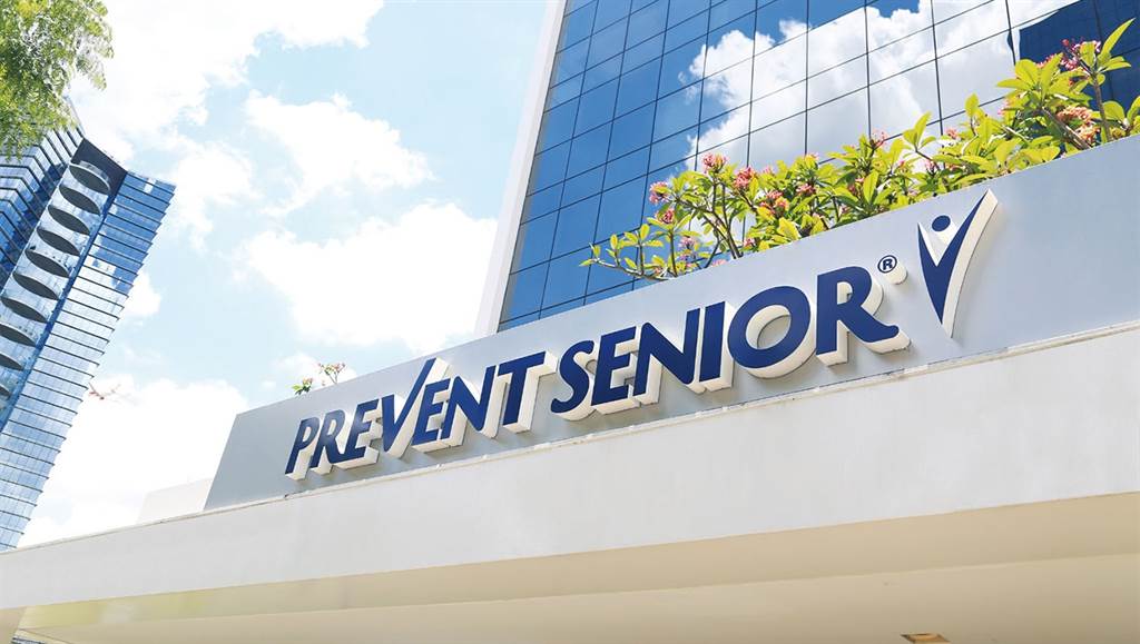 Imagem mostra hospital com 'Prevent Senior' escrito na fachada