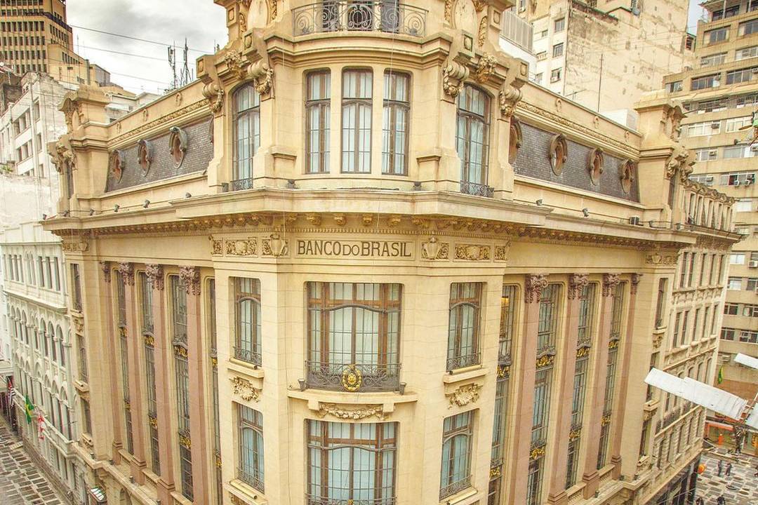 Prédio do Centro Cultural do Banco do Brasil no Centro de São Paulo