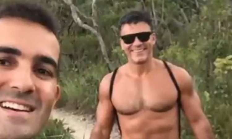 Leonardo Vieira comemora os 14 anos de relação com o marido