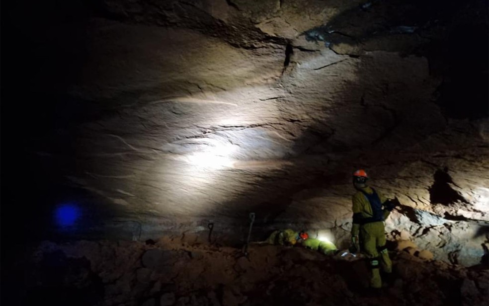 Gruta Duas Bocas: desastre durante treinamento