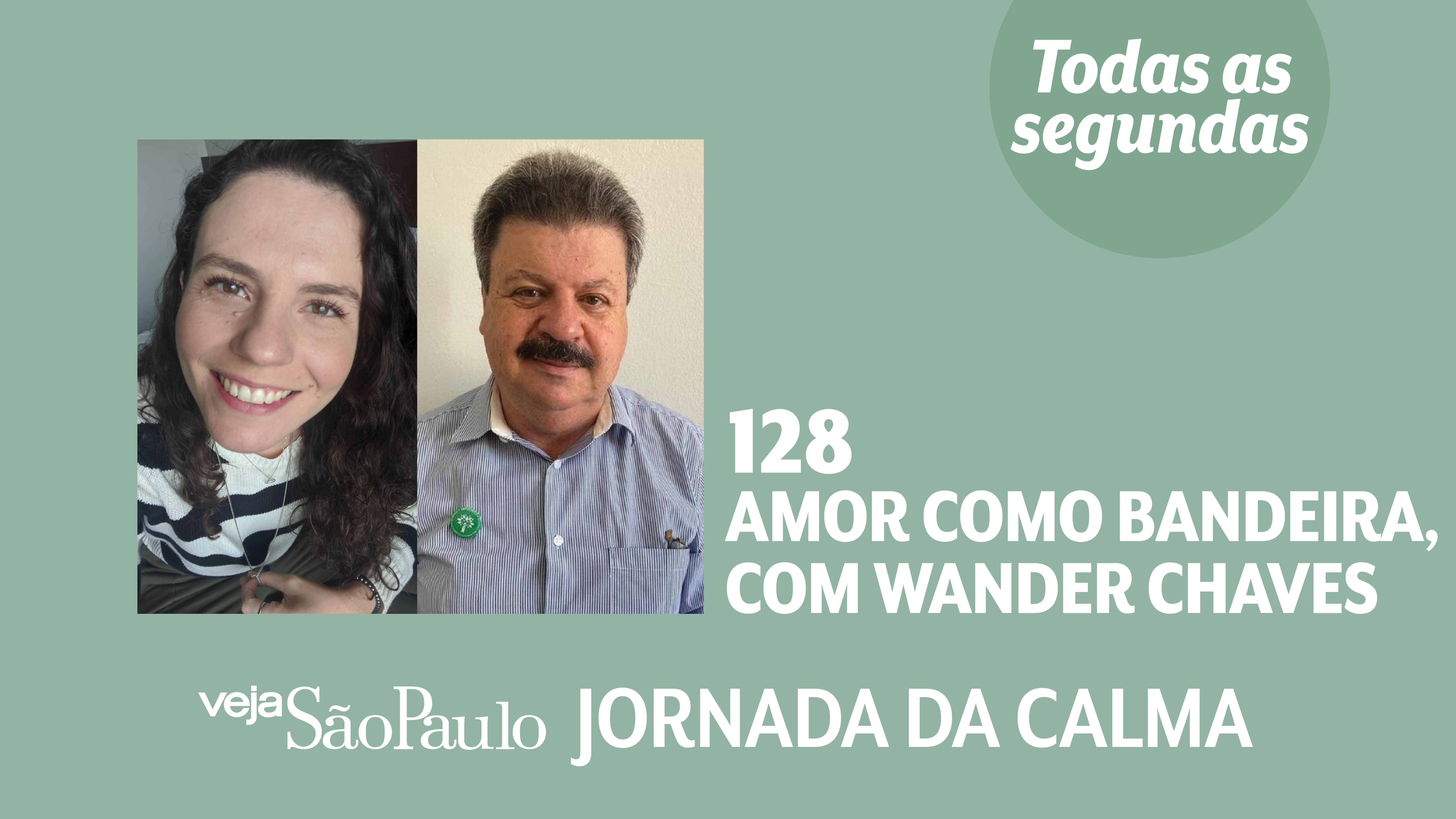 Jornada da Calma Episódio # 128: amor como bandeira, com Wander Chaves