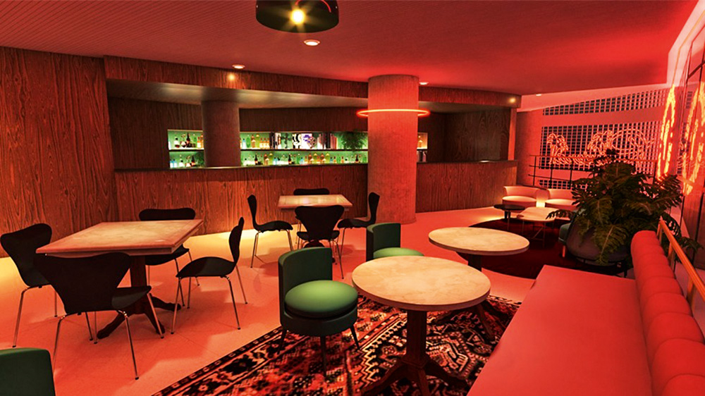 Riviera Projeto da nova decoração do Riviera Bar