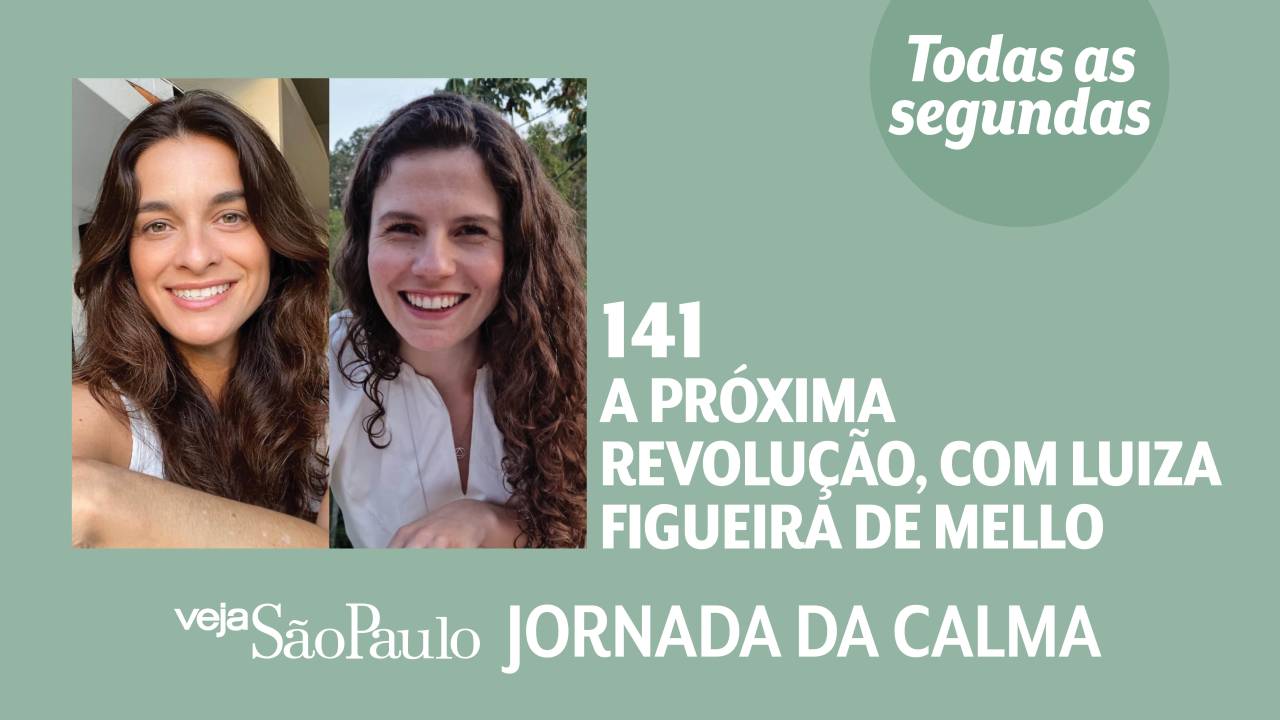 Jornada da Calma Episódio #141: a próxima revolução, com Luiza Figueira de Mello