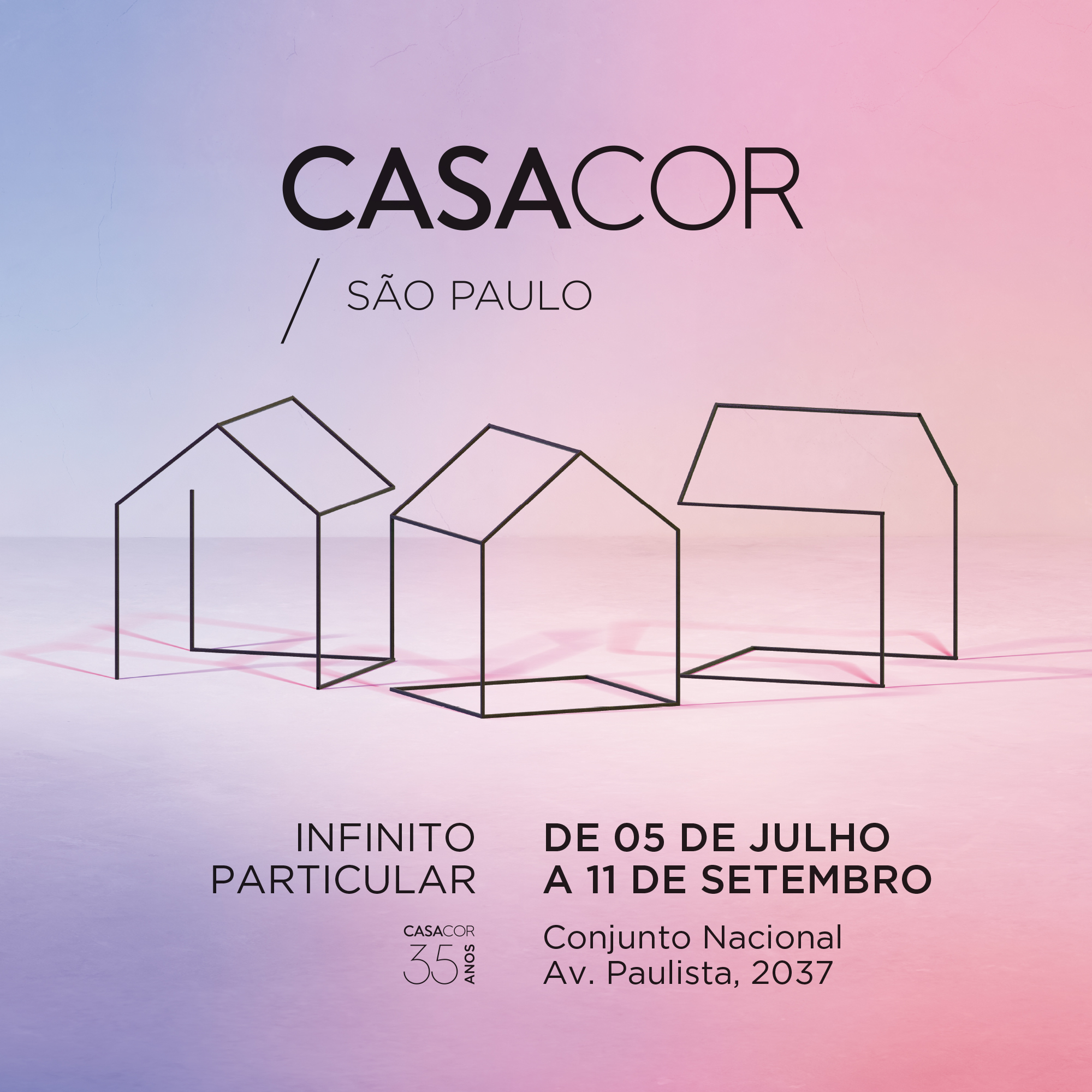 Campanha CASACOR 2022 Infinito Particular