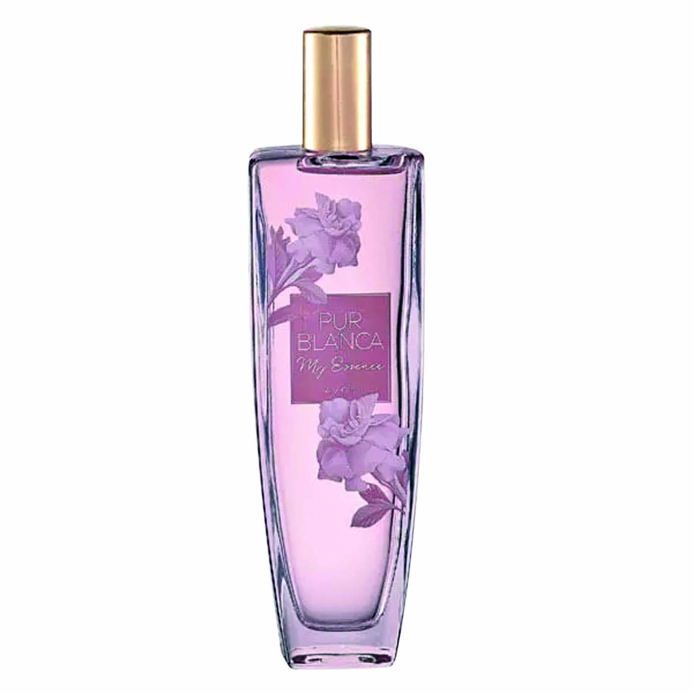 Col&ocirc;nia da Avon em frasco roxo de tampa dourada