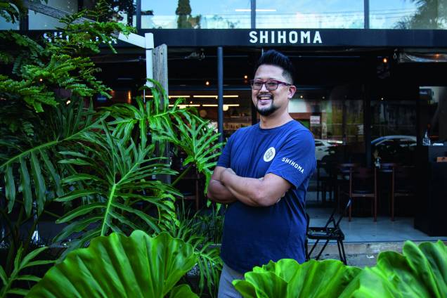 Marcio Shihomatsu: chef e proprietário do restaurante