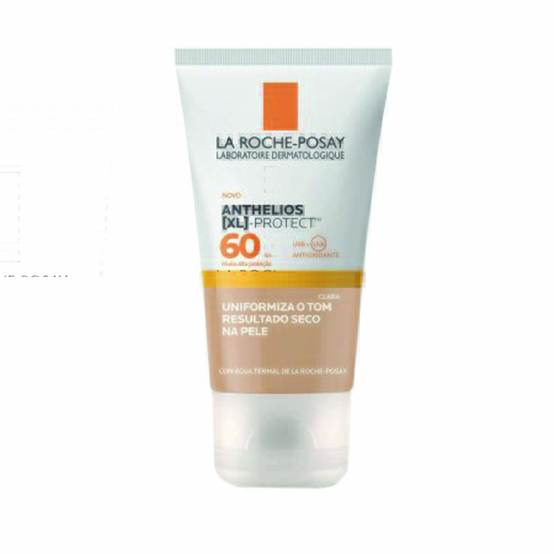 protetor solar facial em embalagem branca e laranja