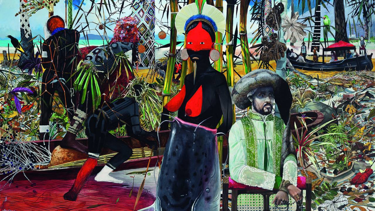 Pintura de Luiz Zerbini
