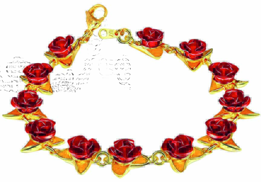 61RkHYlylSL._AC_SX522_.jpg Pulseira com pingentes de rosa vermelha