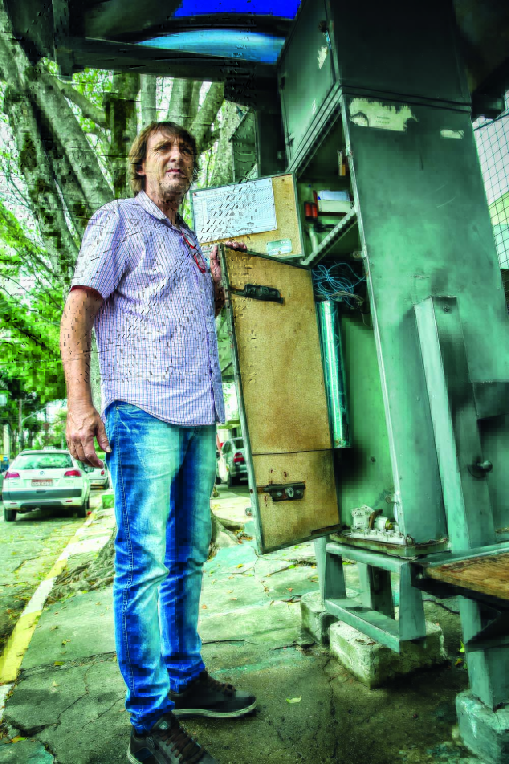 São Paulo 14 abril 2022Foto Alexandre Battibugli VSP Aguinaldo Angelito,57 anos, taxista