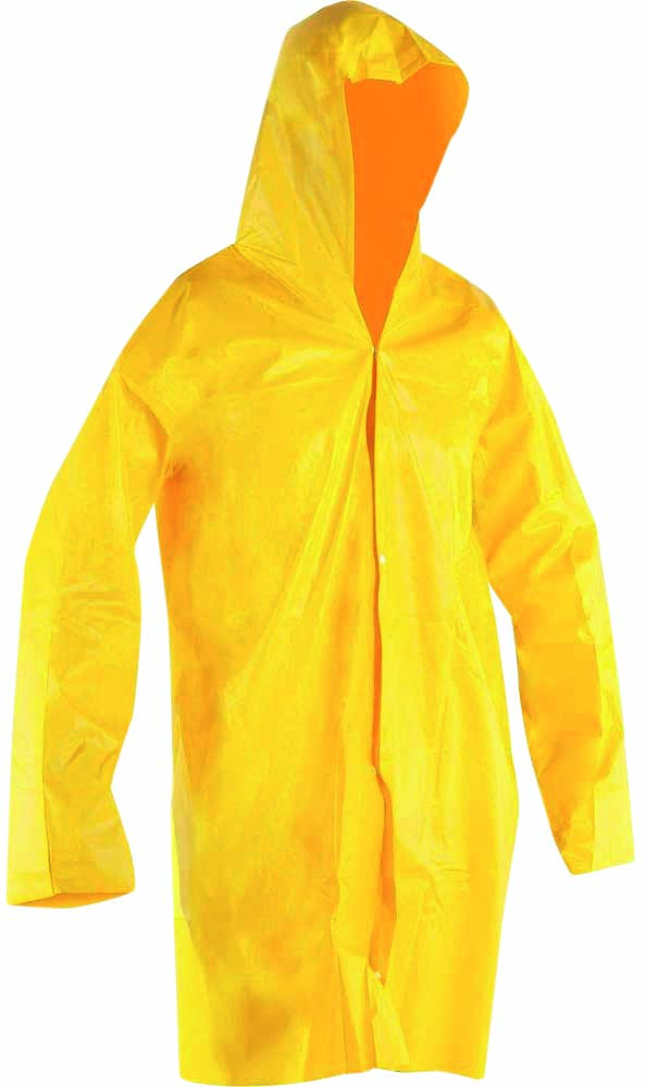 Capa de chuva amarela