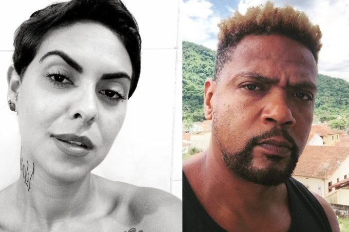 A doula e sexóloga Juliana Thaisa e o rapper Edi Rock