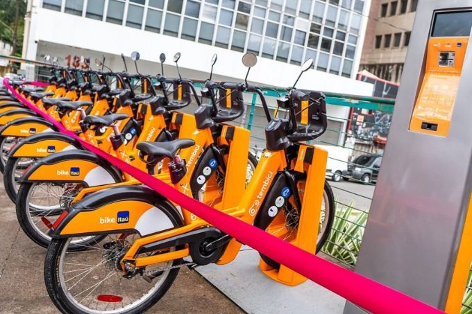 Até o final do ano ideia é a de espalhar 1 000 e-bikes pela cidade de São Paulo