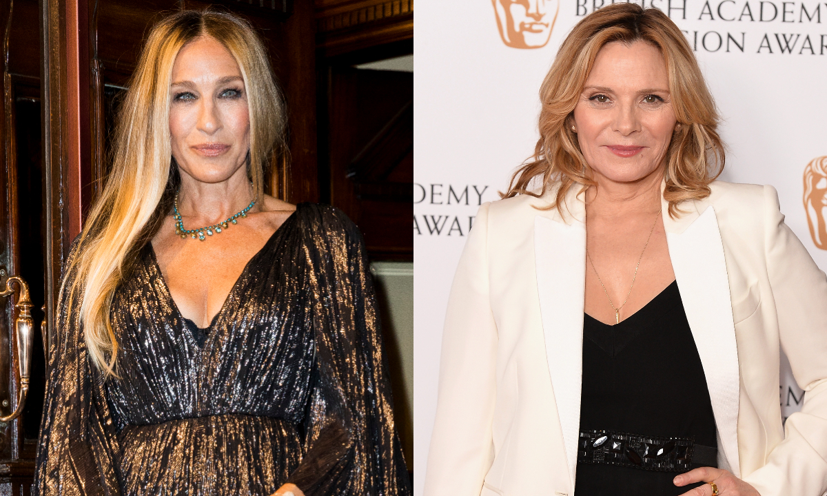 Sarah Jessica Parker e Kim Cattrall em fotos separadas.