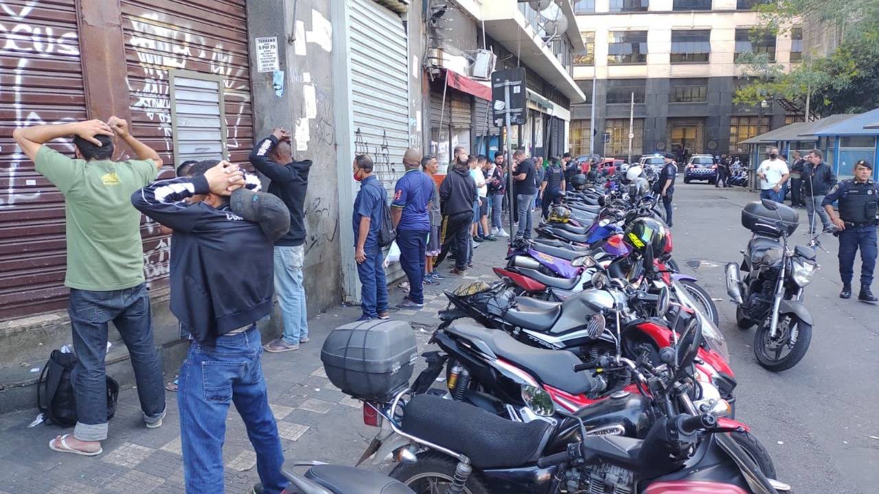 Polícia Civil faz operação no centro de São Paulo