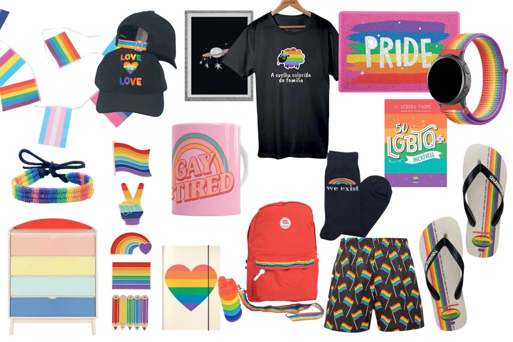 produtos para celebrar o Dia do Orgulho LGBTQIA+
