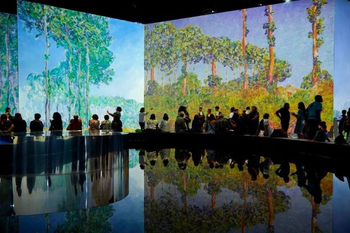 Exposição multimídia propõe imersão em obras do ícone do impressionismo